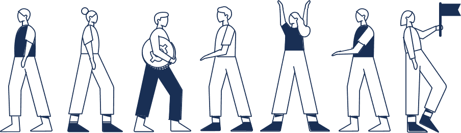 Imagen de varias personas juntos.